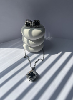 Набір (сережки та підвіска)