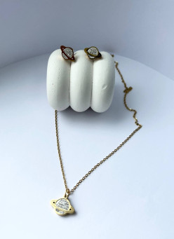 Набір (сережки + підвіс)